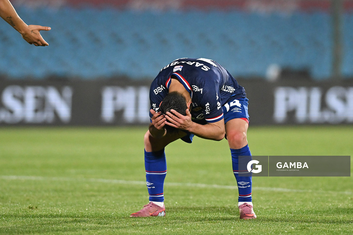 Nicolás Lodeiro, de Nacional. Torneo Clausura. Estadio Centenario.