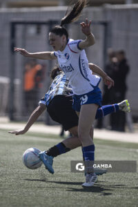 Josefina Félix, de Nacional. Campeonato Uruguayo de Fútbol Femenino. Ciudad Deportiva Los Céspedes.