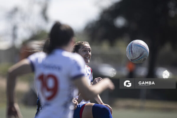 Sofía Oxandabarat, de Nacional. Campeonato Uruguayo de Fútbol Femenino. Ciudad Deportiva Los Céspedes.