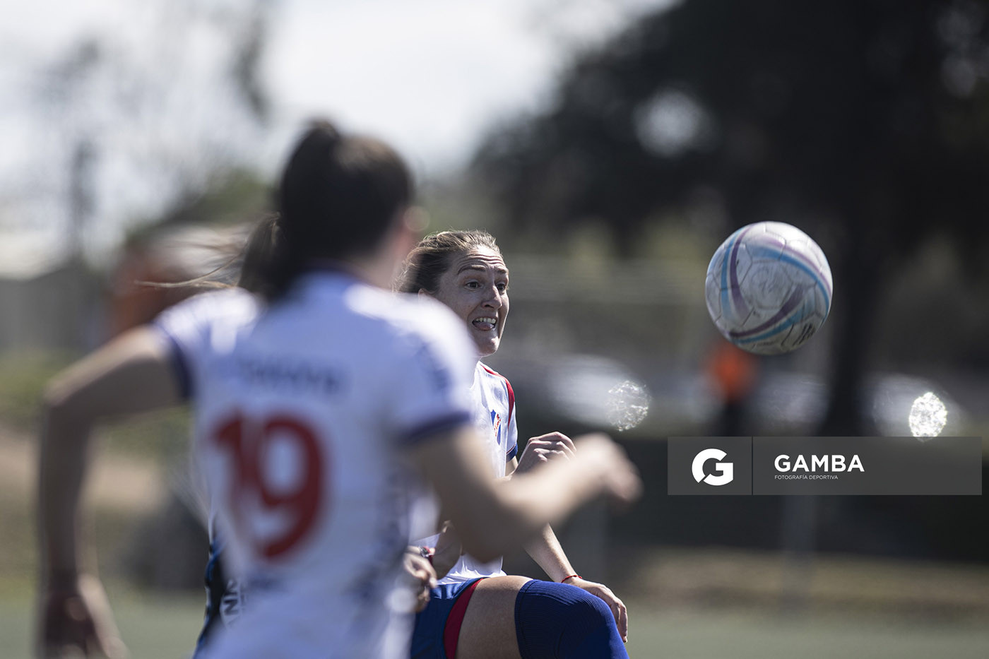 Sofía Oxandabarat, de Nacional. Campeonato Uruguayo de Fútbol Femenino. Ciudad Deportiva Los Céspedes.