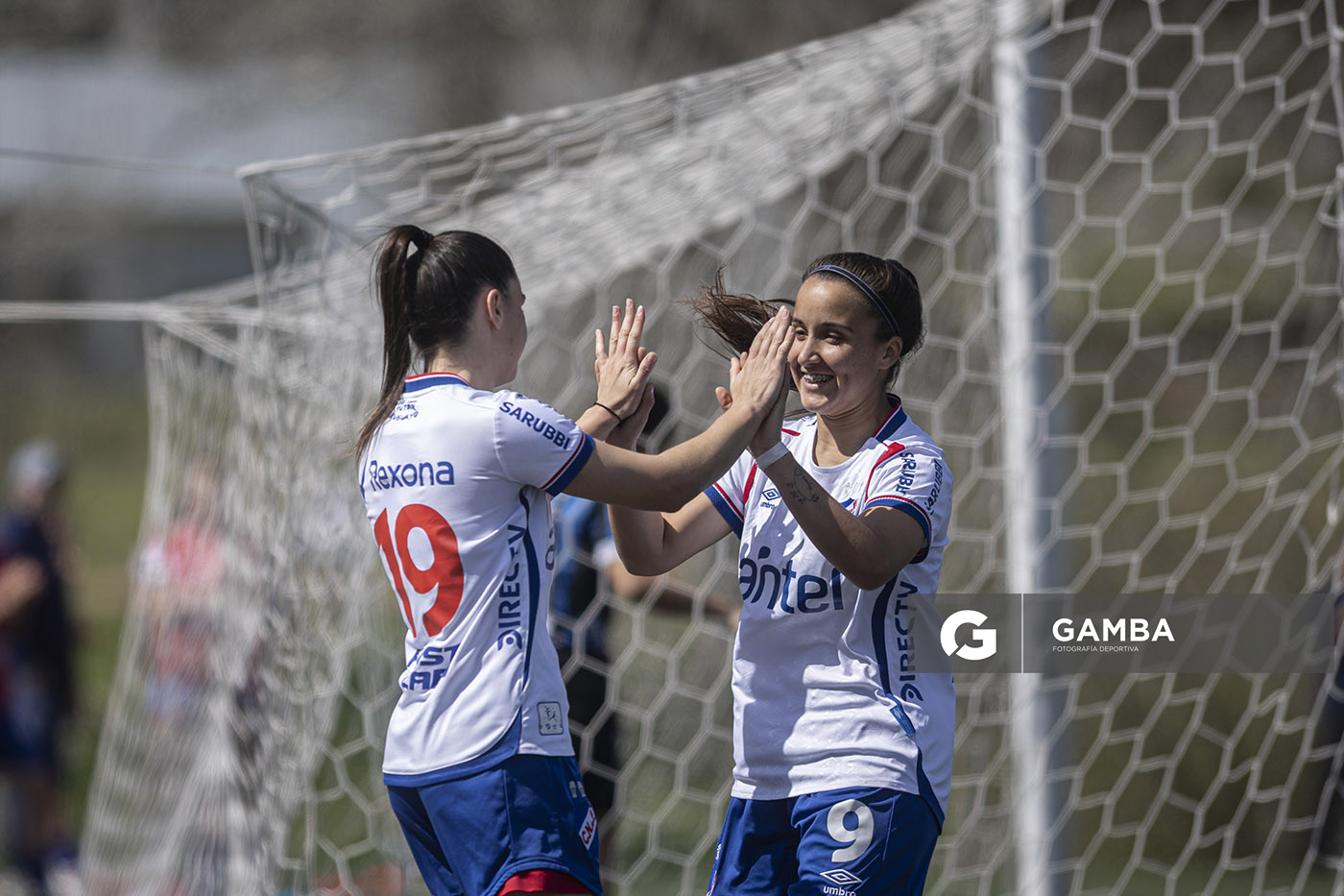 Josefina Félix, de Nacional. Campeonato Uruguayo de Fútbol Femenino. Ciudad Deportiva Los Céspedes.