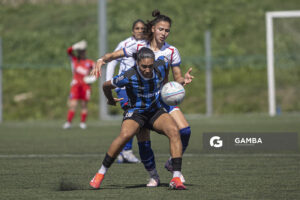 Agustina Gómez, de Liverpool. Campeonato Uruguayo de Fútbol Femenino. Ciudad Deportiva Los Céspedes.