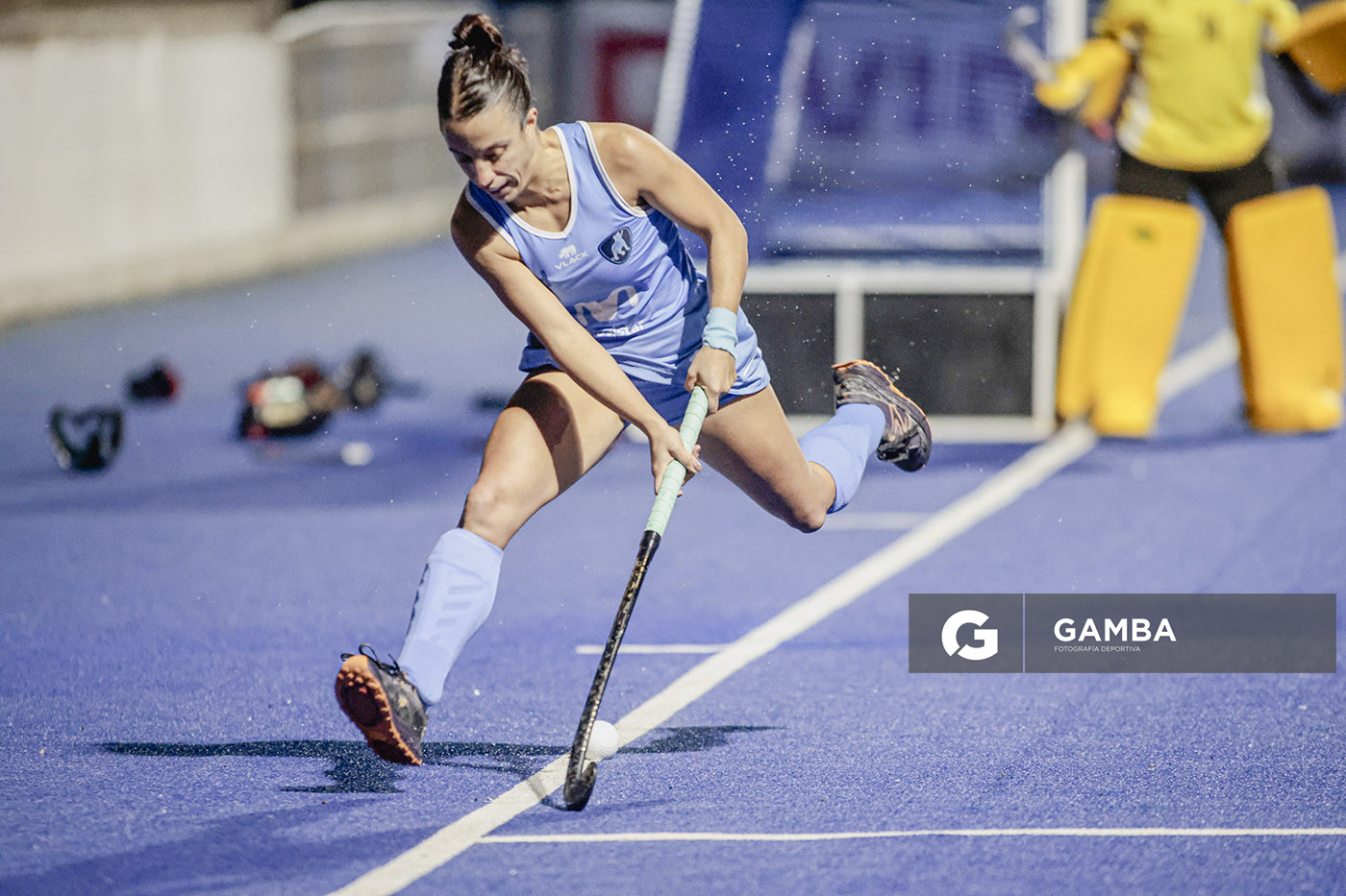 Sol Amadeo, de Uruguay. Copa Panamericana de Hockey. Cancha Celeste.