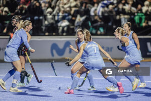 Manuela Vilar del Valle, de Uruguay. Copa Panamericana de Hockey. Cancha Celeste.