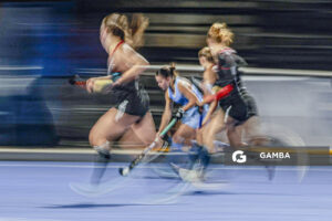 Lupe Curutchague, de Uruguay. Copa Panamericana de Hockey. Cancha Celeste.