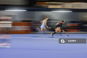 Kathleen Leahy, de Canadá. Copa Panamericana de Hockey. Cancha Celeste.