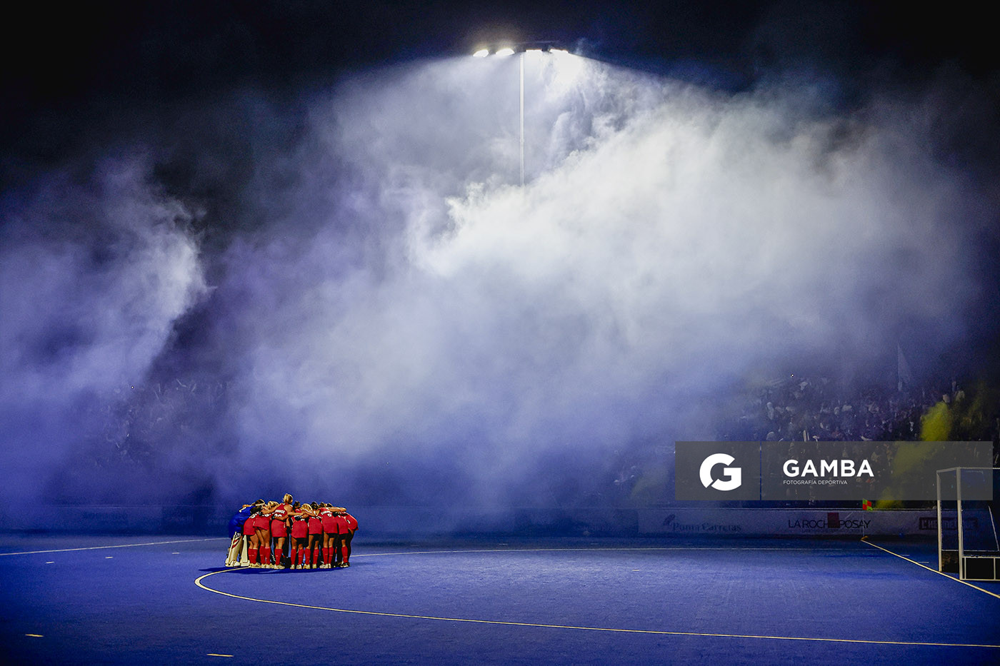 Jugadoras de Estados Unidos. Copa Panamericana de Hockey. Cancha Celeste.