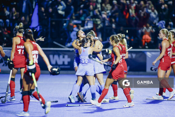 Sol Amadeo, de Uruguay. Copa Panamericana de Hockey. Cancha Celeste.