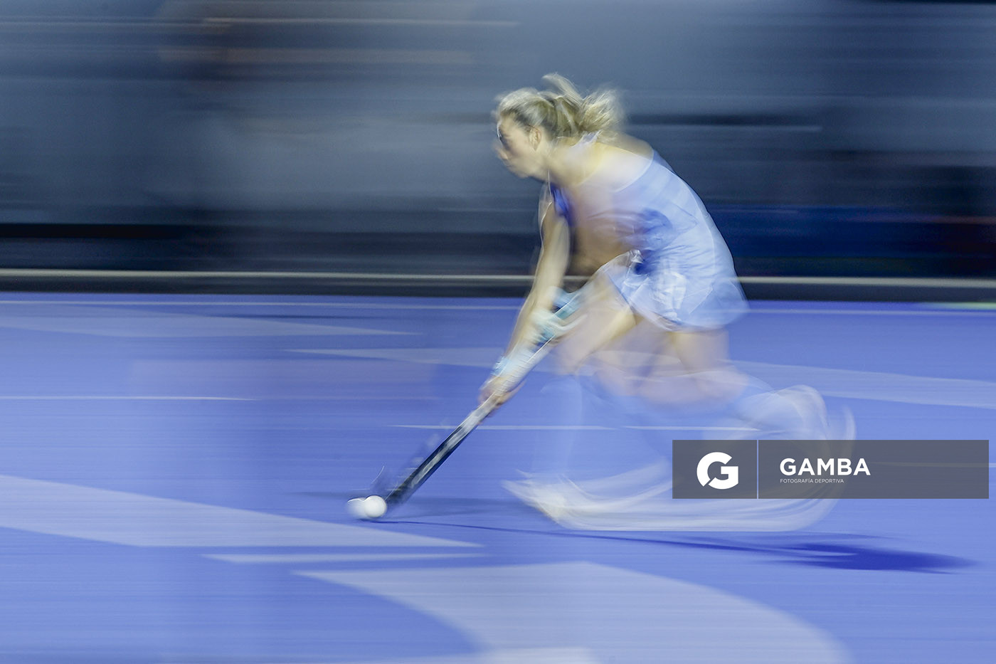 Teresa Viana, de Uruguay. Copa Panamericana de Hockey. Cancha Celeste.