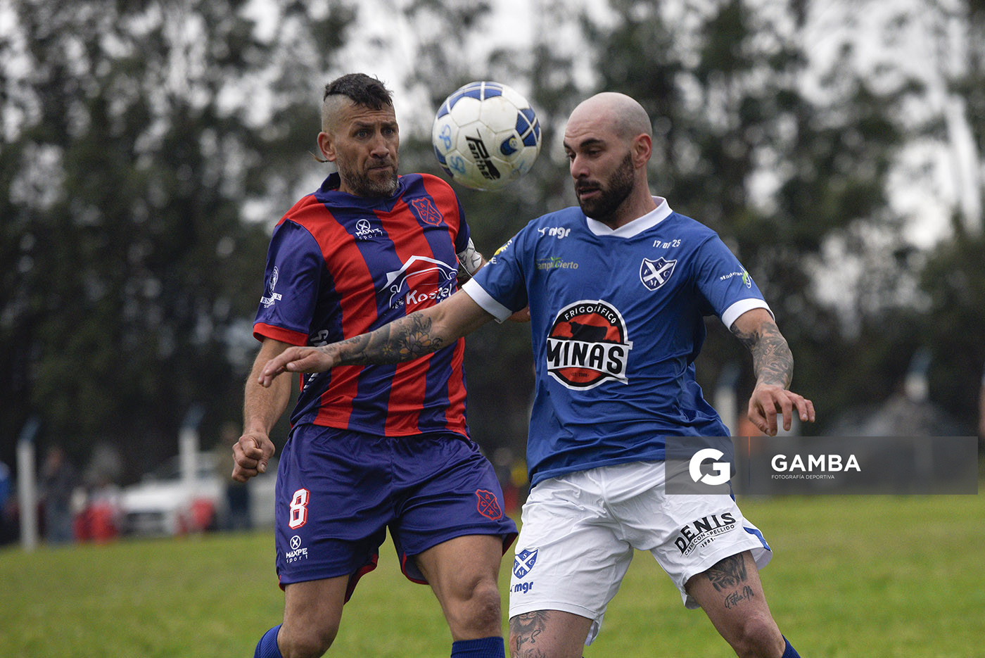 Sebastián Sánchez, de Sportivo Minas. Campeonato Minuano. Complejo Deportivo de Sportivo Minas.
