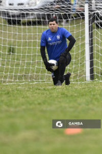 Federico Armanetti, golero de Sportivo Minas. Campeonato Minuano. Complejo Deportivo de Sportivo Minas.