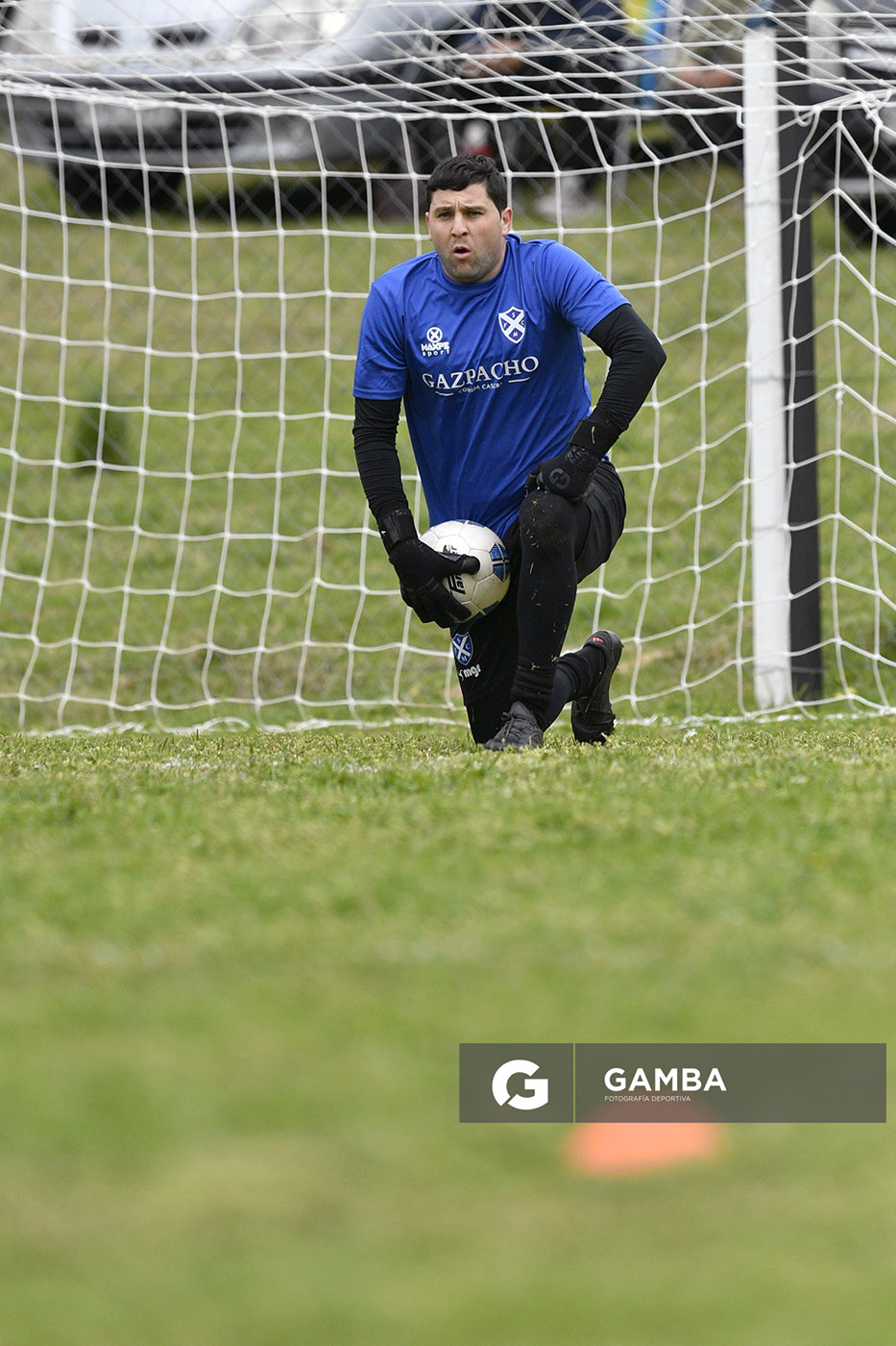 Federico Armanetti, golero de Sportivo Minas. Campeonato Minuano. Complejo Deportivo de Sportivo Minas.