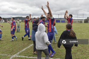 Plantel de Lito. Campeonato Minuano. Complejo Deportivo de Sportivo Minas.