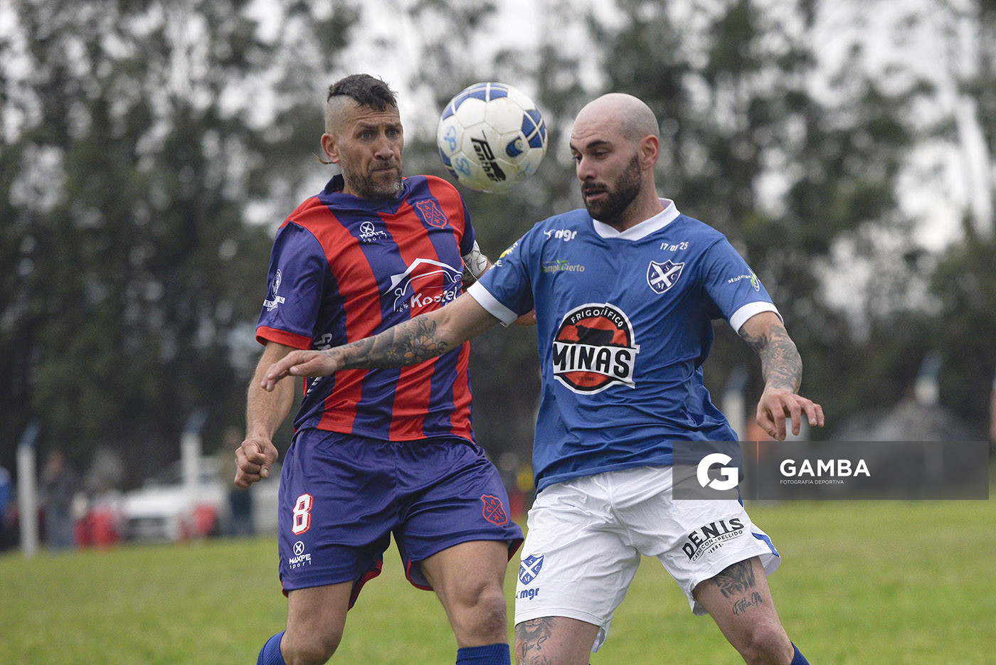 Sebastián Sánchez, de Sportivo Minas. Campeonato Minuano. Complejo Deportivo de Sportivo Minas.