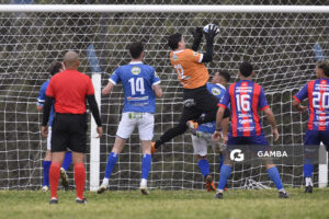 Federico Armanetti, golero de Sportivo Minas. Campeonato Minuano. Complejo Deportivo de Sportivo Minas.