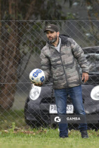 Ismael Olivera, director técnico de Lito. Campeonato Minuano. Complejo Deportivo de Sportivo Minas.