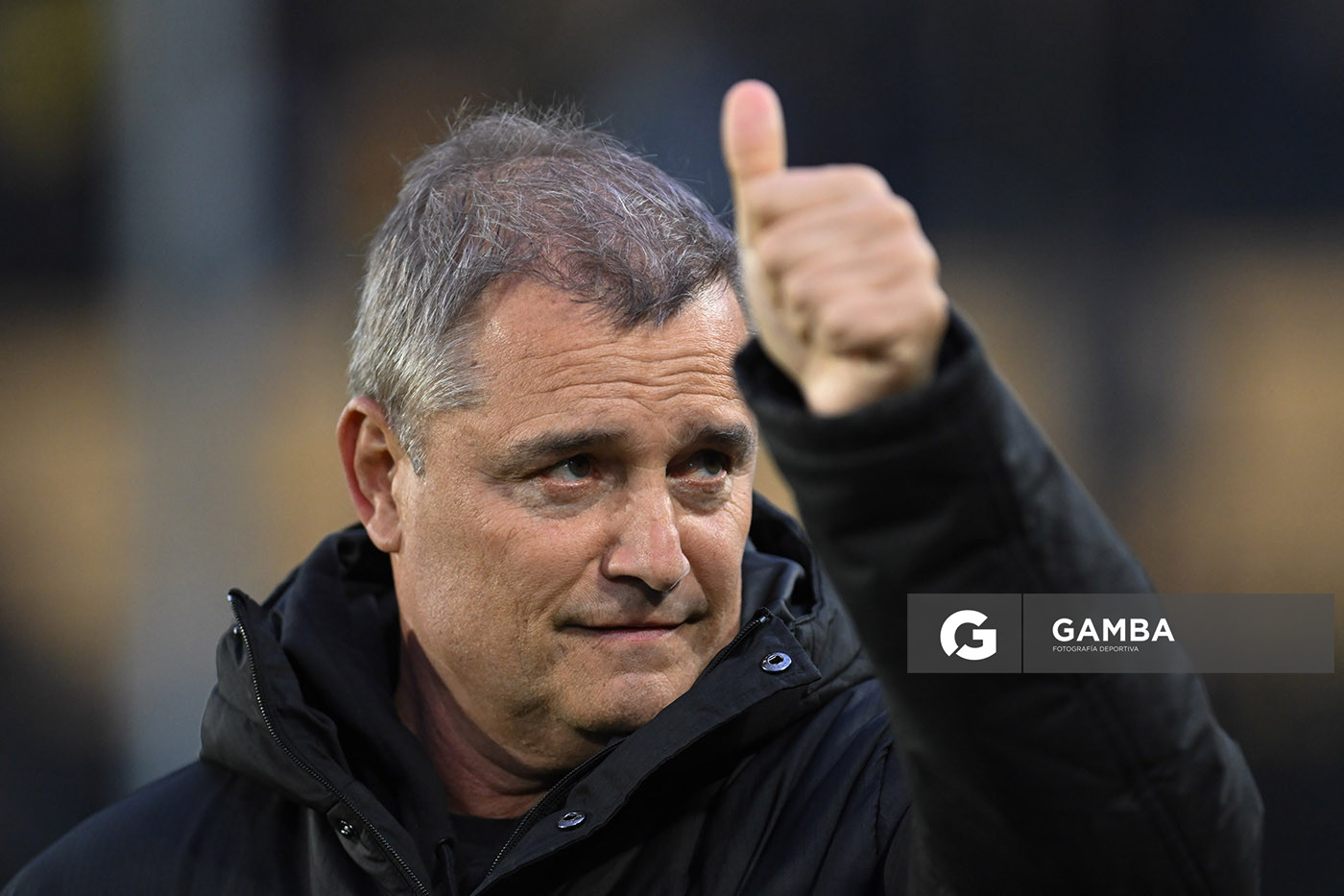 Diego Aguirre, director técnico de Peñarol. Torneo Clausura. Estadio Campeón del Siglo.