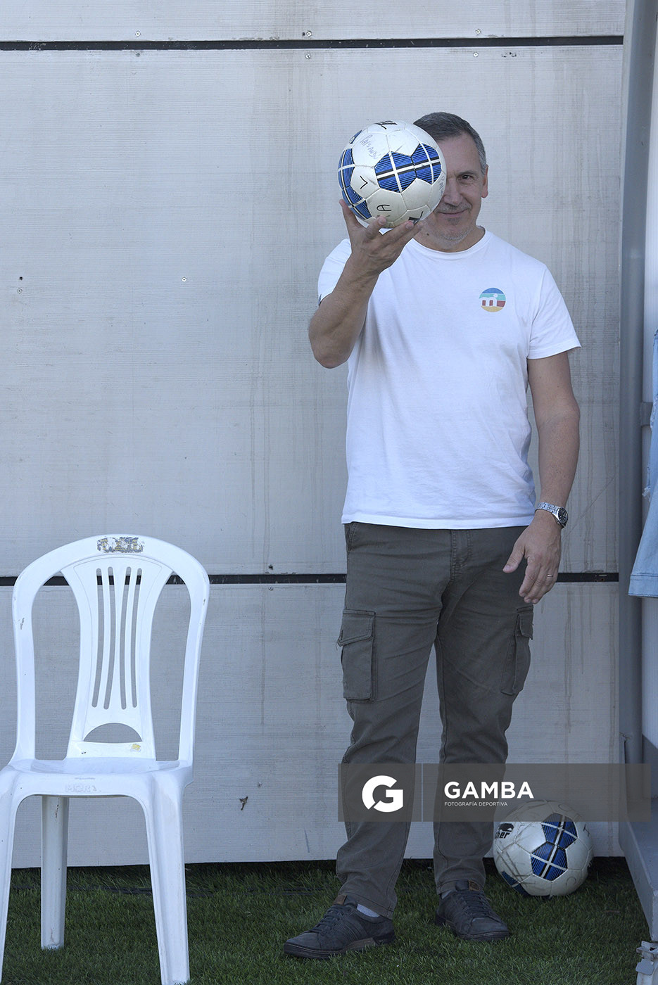 Sebastián Sosa, presidente de OFI. 23ª Copa Nacional de Fútbol Femenino. Estadio Parque Artigas.