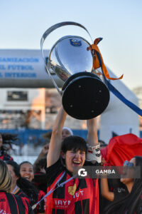 Litoral Campeón de la 23ª Copa Nacional de Fútbol Femenino. Estadio Parque Artigas.