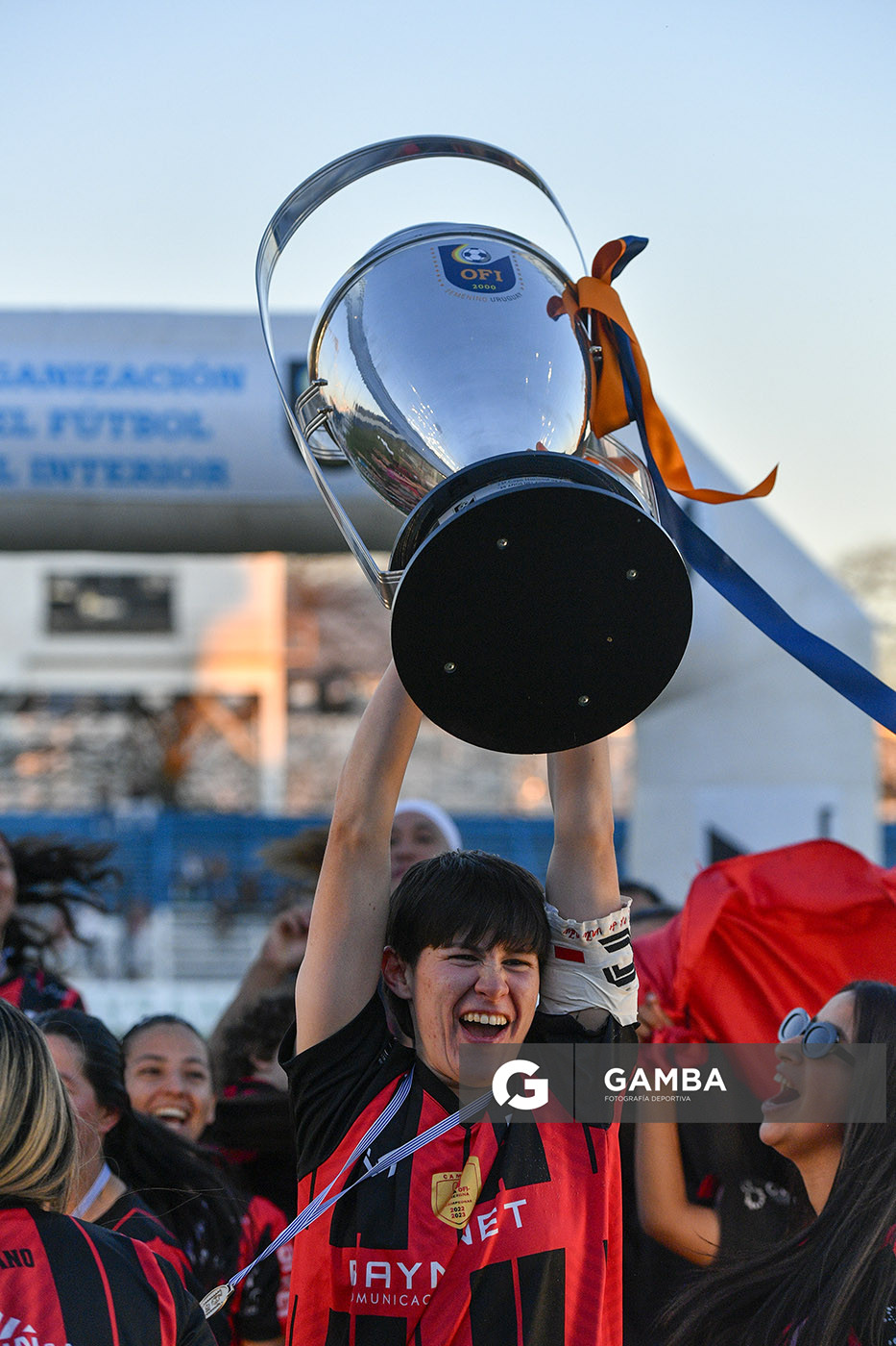 Litoral Campeón de la 23ª Copa Nacional de Fútbol Femenino. Estadio Parque Artigas.
