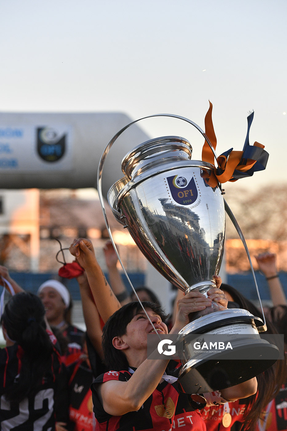 Litoral Campeón de la 23ª Copa Nacional de Fútbol Femenino. Estadio Parque Artigas.