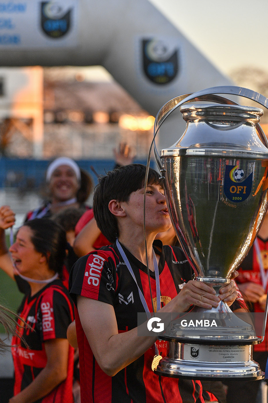 Litoral Campeón de la 23ª Copa Nacional de Fútbol Femenino. Estadio Parque Artigas.