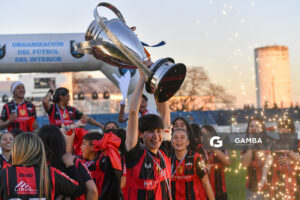Litoral Campeón de la 23ª Copa Nacional de Fútbol Femenino. Estadio Parque Artigas.