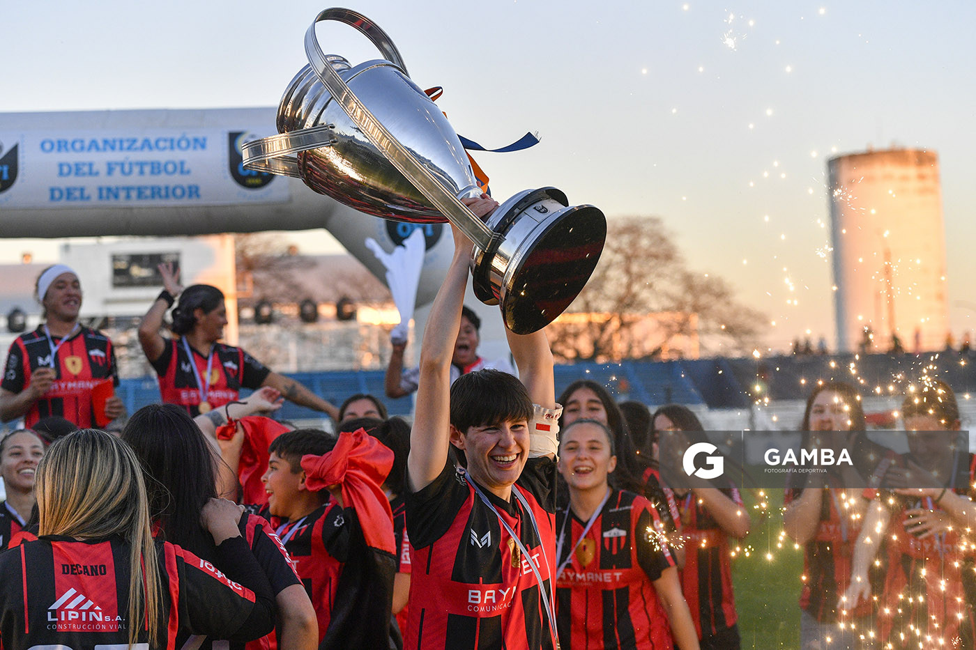 Litoral Campeón de la 23ª Copa Nacional de Fútbol Femenino. Estadio Parque Artigas.