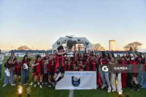 Litoral Campeón de la 23ª Copa Nacional de Fútbol Femenino. Estadio Parque Artigas.