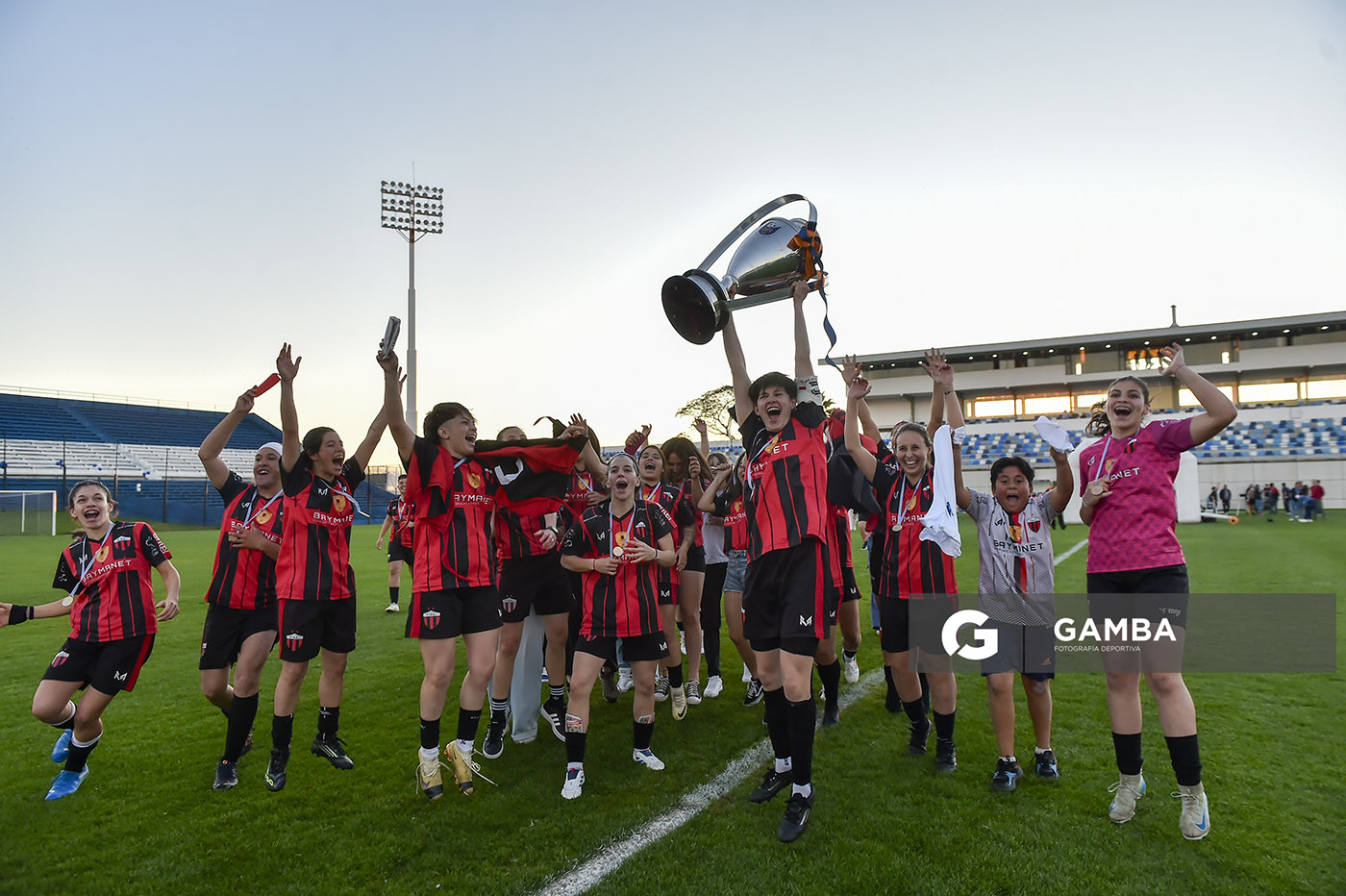 Litoral Campeón de la 23ª Copa Nacional de Fútbol Femenino. Estadio Parque Artigas.