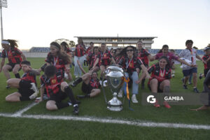 Litoral Campeón de la 23ª Copa Nacional de Fútbol Femenino. Estadio Parque Artigas.