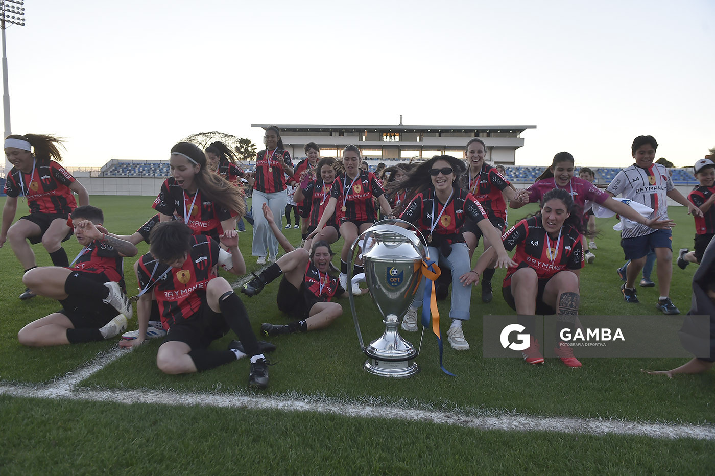 Litoral Campeón de la 23ª Copa Nacional de Fútbol Femenino. Estadio Parque Artigas.