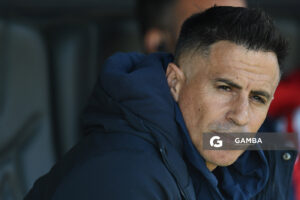 Pablo Peirano, director técnico de Nacional, Torneo Clausura. Estadio Centenario.
