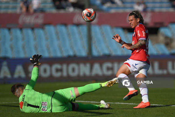 Luciano Boggio, de Nacional, Torneo Clausura. Estadio Centenario.