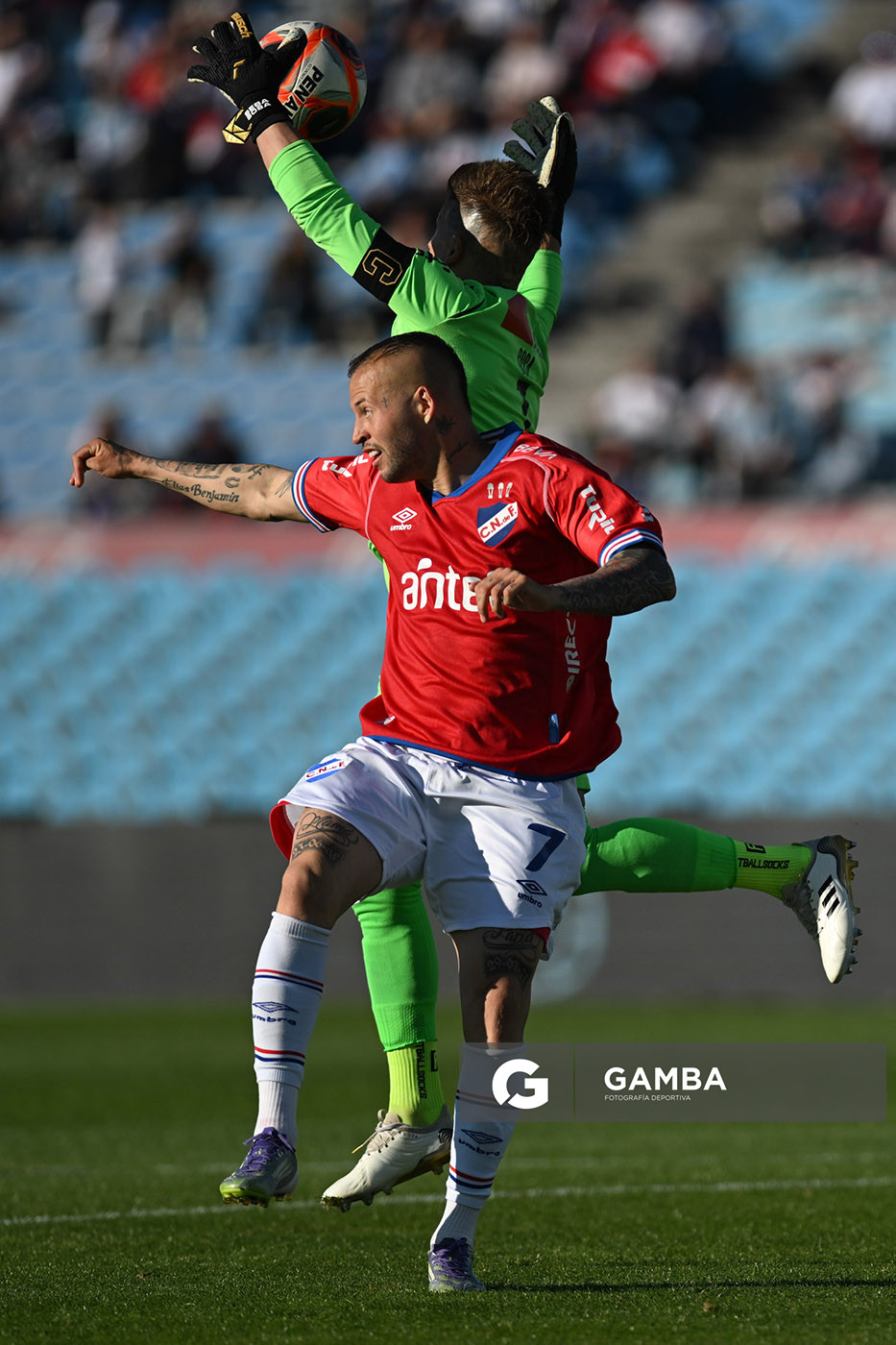 Sebastián Sosa, golero de Juventud, Torneo Clausura. Estadio Centenario.