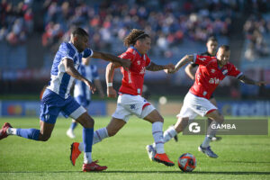 Luciano Boggio, de Nacional, Torneo Clausura. Estadio Centenario.