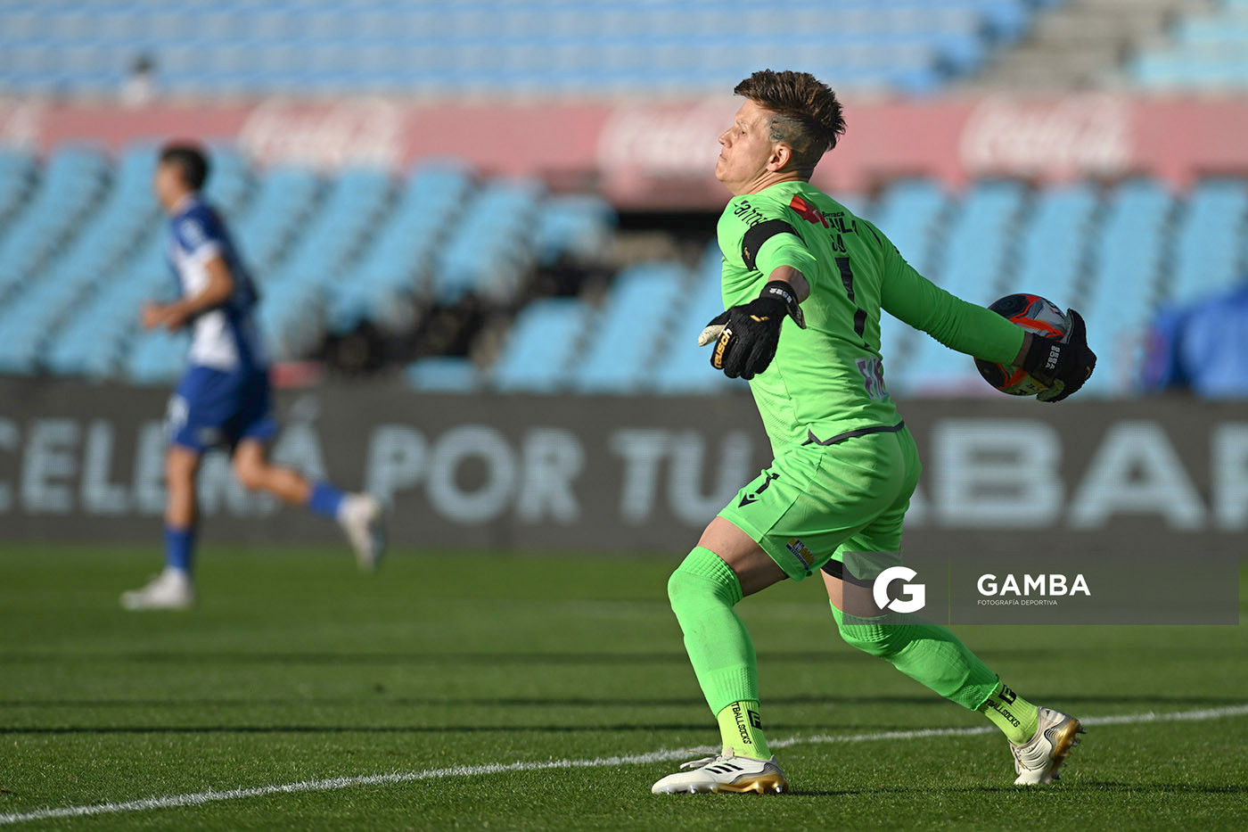 Sebastián Sosa, golero de Juventud, Torneo Clausura. Estadio Centenario.