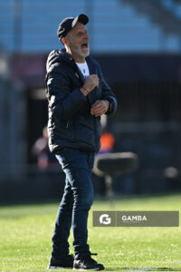 Diego Monarriz,, director técnico de Juventud, Torneo Clausura. Estadio Centenario.