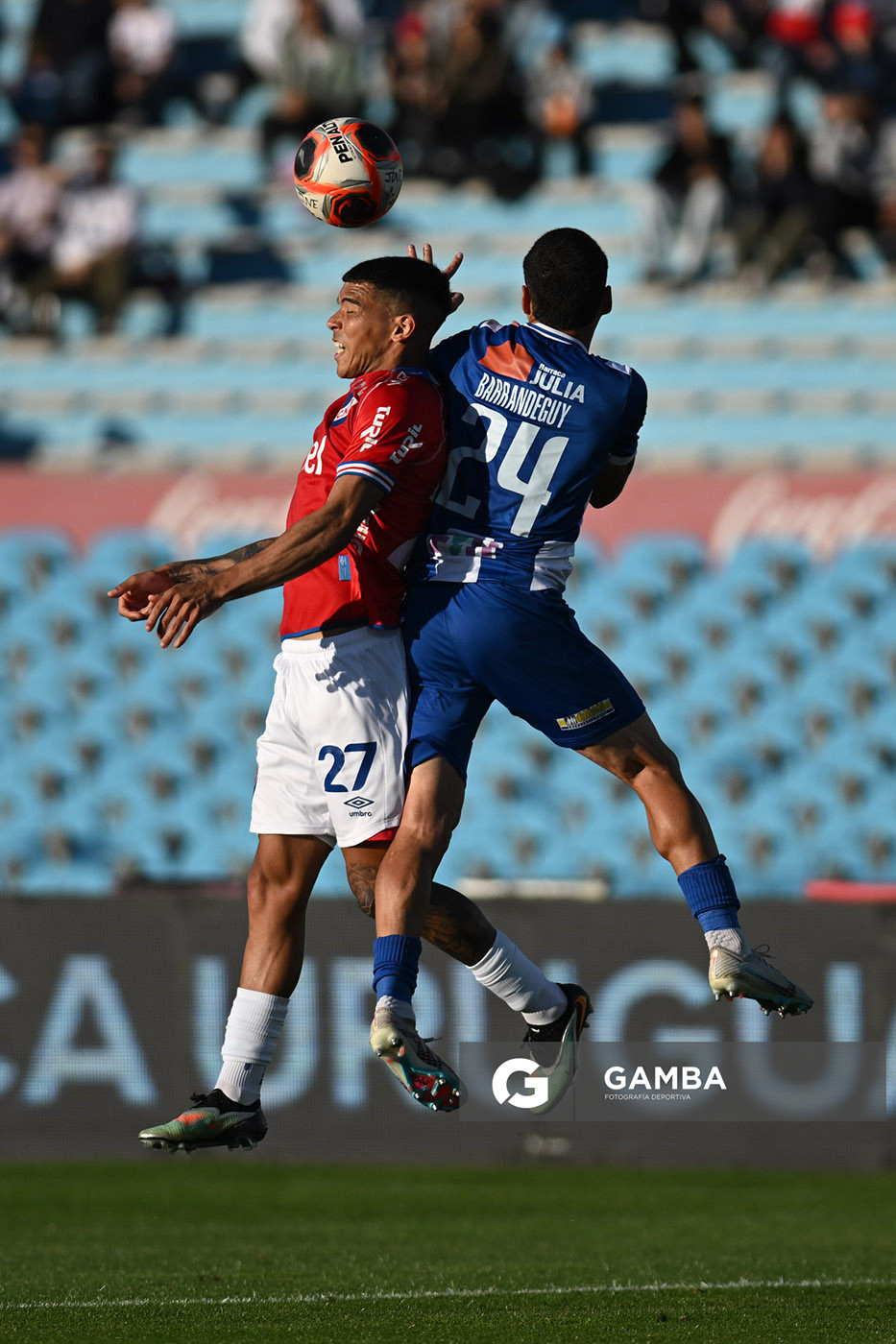 Diego Romero, de Nacional, Torneo Clausura. Estadio Centenario.