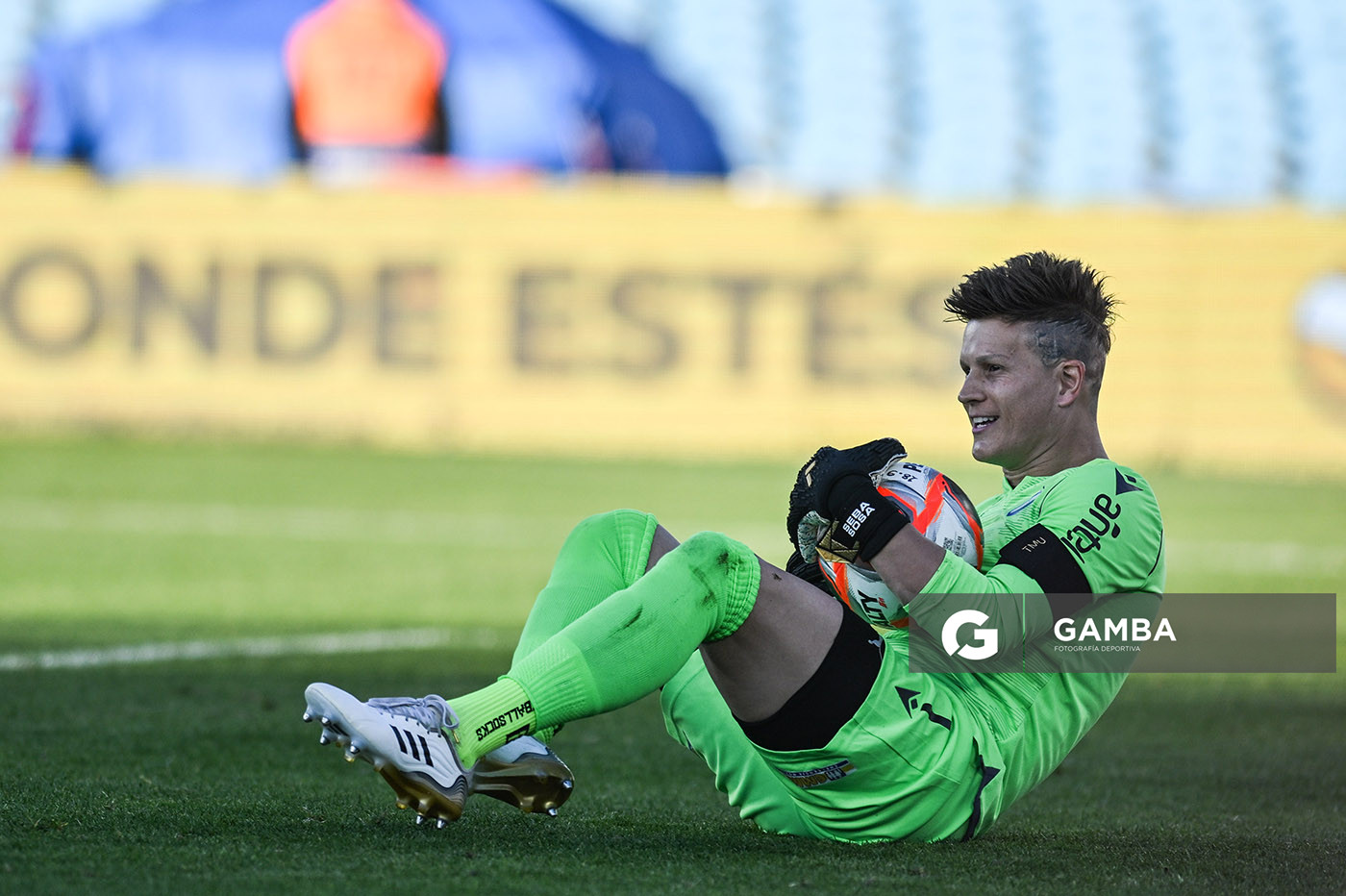 Sebastián Sosa, golero de Juventud, Torneo Clausura. Estadio Centenario.
