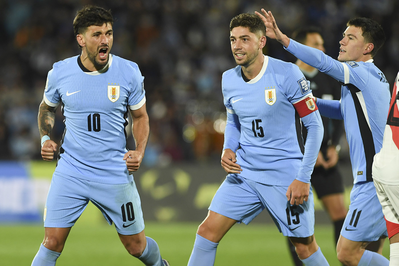 Uruguay 3 - Perú 0. F17 Eliminatoria Sudamericana.