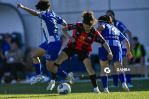 Natalia Arbelo, de Litoral, 23ª Copa Nacional de Fútbol Femenino. Estadio Parque Artigas.