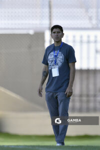 Diego Ifrán, director técnico de Litoral, 23ª Copa Nacional de Fútbol Femenino. Estadio Parque Artigas.