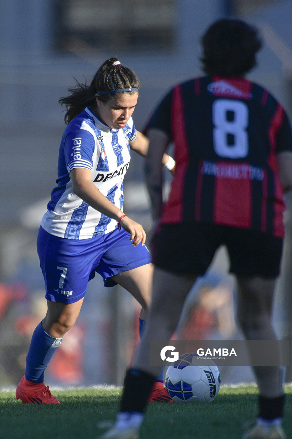 Gimena Mosqueira, de Arachanas, 23ª Copa Nacional de Fútbol Femenino. Estadio Parque Artigas.