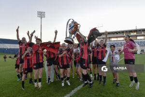Litoral Campeón de la 23ª Copa Nacional de Fútbol Femenino. Estadio Parque Artigas.