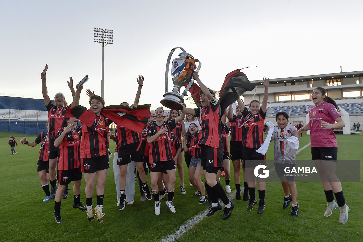 Litoral Campeón de la 23ª Copa Nacional de Fútbol Femenino. Estadio Parque Artigas.
