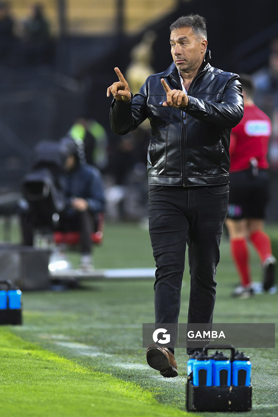 Gustavo Matosas, director técnico de Danubio, Torneo Clausura. Estadio Campeón del Siglo.