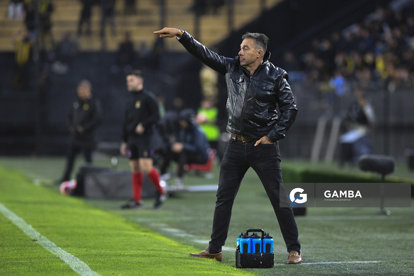 Gustavo Matosas, director técnico de Danubio, Torneo Clausura. Estadio Campeón del Siglo.