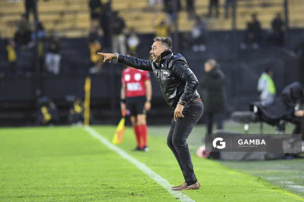 Gustavo Matosas, director técnico de Danubio, Torneo Clausura. Estadio Campeón del Siglo.