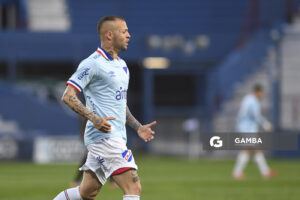 Nicolás López, de Nacional, Torneo Clausura. Estadio Gran Parque Central.